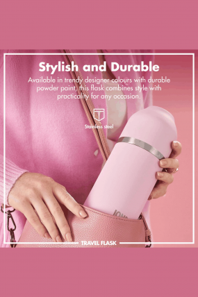 Ion8 Vacuum Insulated Flask 700ml | Travel, Work And Outdoor Adventures | Keeps Drinks Hot Or Cold For Over 12 Hours 