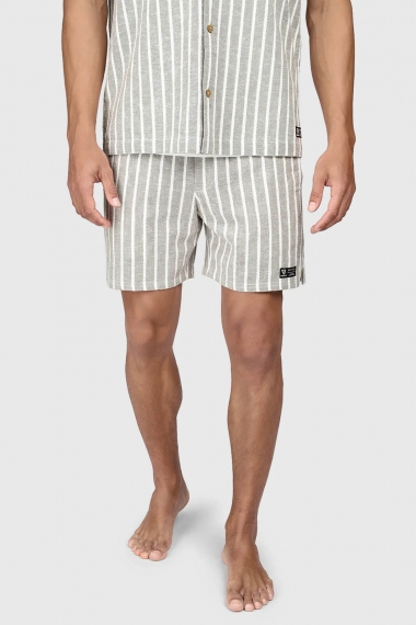 Brunotti Aiden Stripe Men's Shorts | Perfect For Summer, Holidays And Travel | Casual Resort Style Shorts | Surfwax 