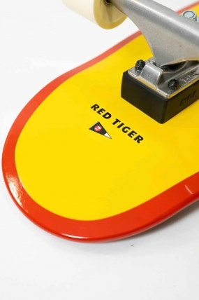 YOW Red Tiger 32.6" Pyzel x Yow Surfskate | Carving, Surf Treniruotėms Ir Banglenčių Technikos Tobulinimui | Surfwax 