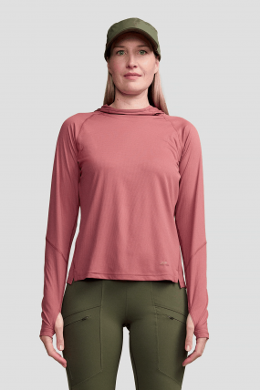 Kathmandu Women's Hooded Sun Shirt | UPF 50 Sun Protection | For Hiking, Fishing, Travel And Outdoor Adventures