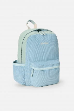 Rip Curl 18L Cord Backpack | Cotton Backpack With Padded Laptop Sleeve | Everyday, Travel And School | Surfwax 