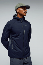 Kathmandu Men's PrimaLoft Jacket | Lightweight Breathable Hooded Jacket For Hiking, Skiing, Travel And Outdoor