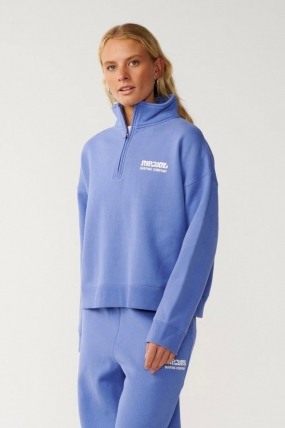 RipCurl Moteriškas Džemperis Su Užtrauktuku | Medvilninis Džemperis Moterims | Laisvalaikio Džemperis Vėsesniam Orui | Surfwax