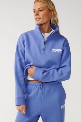 RipCurl Moteriškas Džemperis Su Užtrauktuku | Medvilninis Džemperis Moterims | Laisvalaikio Džemperis Vėsesniam Orui | Surfwax