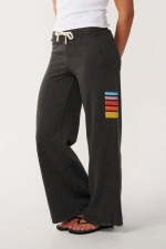 RipCurl Womens Wide Leg Pants | Cotton Fleece Pants | High Rise Casual Pants | Comfortable Everyday Pants | Surfwax 