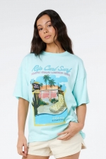RipCurl 5 Star Heritage Women's T Shirt | Cotton T Shirt | Casual T Shirt For Everyday Wear | Summer T Shirt | Surfwax