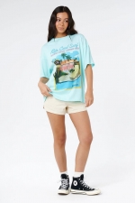 RipCurl 5 Star Heritage Women's T Shirt | Cotton T Shirt | Casual T Shirt For Everyday Wear | Summer T Shirt | Surfwax