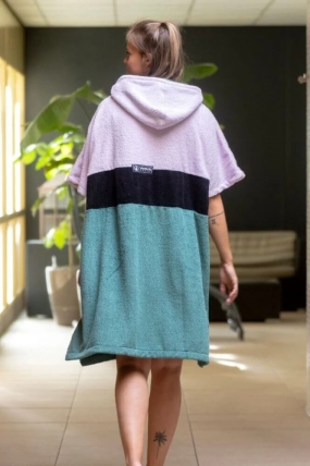 Wave Hawaii Amorosa Cotton Surf Poncho | Changing Poncho For Surfing | Beach, Sauna And Camping Poncho| Surfwax 