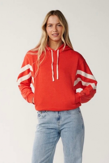 RipCurl Surf Revival Relaxed Moteriškas Džemperis | Medvilninis Džemperis Su Gobtuvu | Šiltas Džemperis Laisvalaikiui