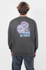 Oxbow NATURE Sweatshirt For Men Caviar | Surfwax