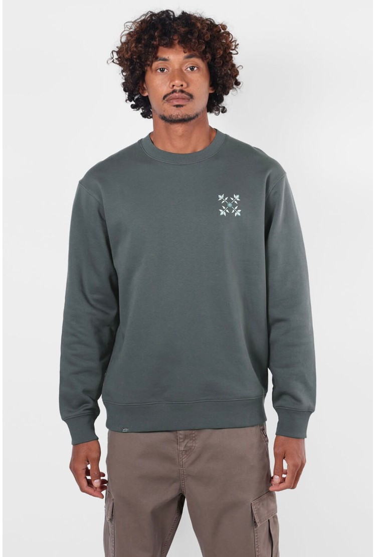 Oxbow SEREGOR Sweatshirt | Pewter | Surfwax