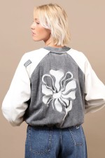 Oxbow WARPEDFLO Sweatshirt | Pewter | Surfwax