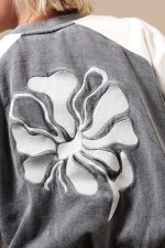 Oxbow WARPEDFLO Moteriškas Bliuzonas | Pewter | Detalė