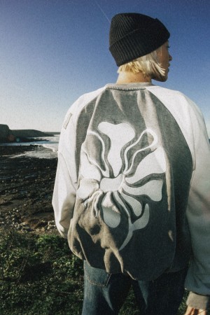 Oxbow WARPEDFLO Sweatshirt | Pewter | Surfwax