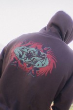 Oxbow WARMING Hoodie | Raisin | Surfwax