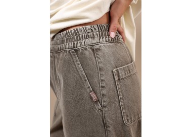 Oxbow DENIM Moteriškos Kelnės | Pebble | Detalė