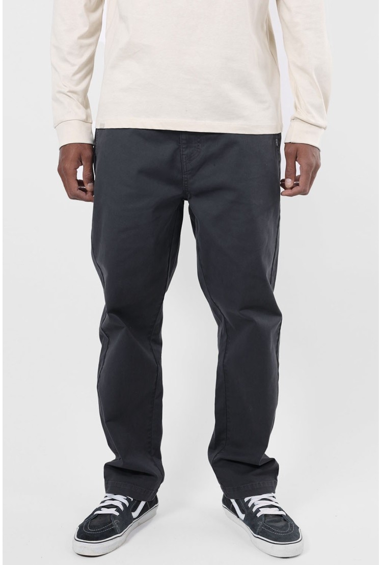 Oxbow ROOKIE Vyriškos Chino Kelnės | Spalva Caviar | Surfwax