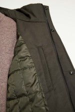 Elvine Caius Vyriška Striukė | Deep Olive