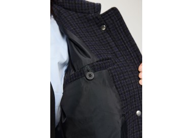 Elvine Nova Women's Coat | Color Grey Check | Surfwax