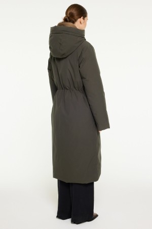 Elvine Naila Women's Jacket | Color Deep Olive | Surfwax