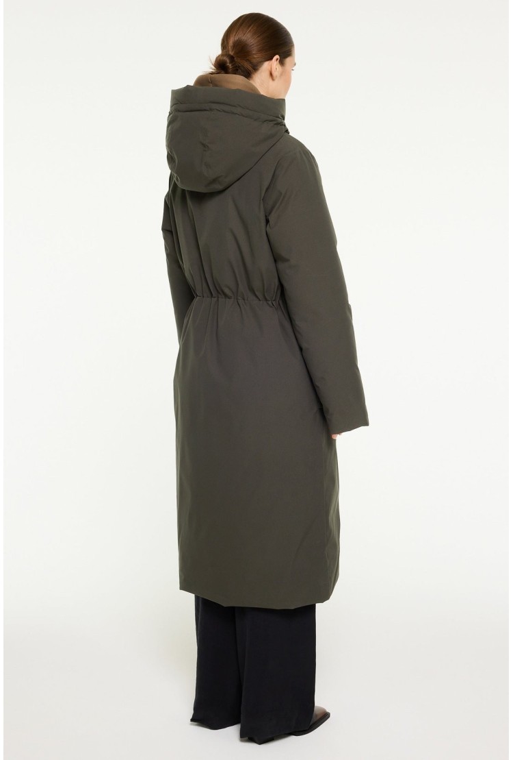 Elvine Naila Women's Jacket | Color Deep Olive | Surfwax