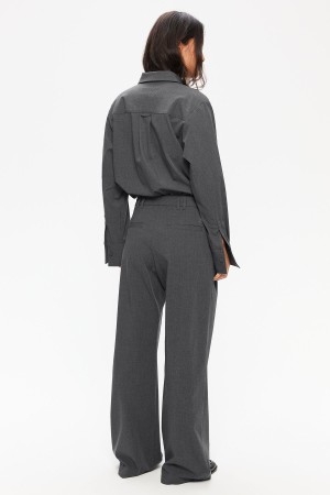 Elvine Dilay Moteriškos Kelnės | Mid Grey Melange