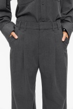 Elvine Dilay Moteriškos Kelnės | Mid Grey MelangeElvine Dilay Women's Pants | Mid Grey Melange