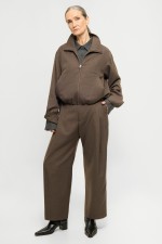 Elvine Admira Cropped Pants for Women | Brown Melange | Surfwax
