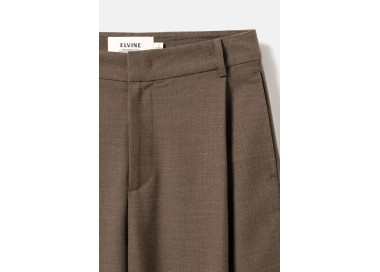 Elvine Admira Trumpesnio Ilgio Kelnės Moterims | Brown Melange | Surfwax