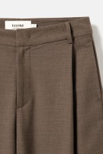 Elvine Admira Cropped Pants for Women | Brown Melange | Surfwax