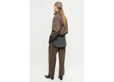 Elvine Enya Trumpa Striukė Moterims | Brown Melange | Surfwax