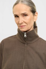 Elvine Enya Trumpa Striukė Moterims | Brown Melange | Surfwax