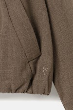 Elvine Enya Trumpa Striukė Moterims | Brown Melange | Surfwax