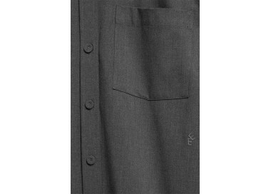 Elvine Ambel Laisvo Silueto Marškiniai Moterims | Mid Grey Melange | Surfwax