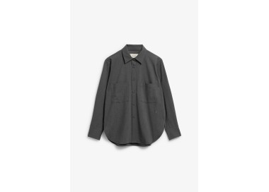 Elvine Ambel Laisvo Silueto Marškiniai Moterims | Mid Grey Melange | Surfwax
