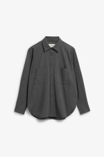 Elvine Ambel Laisvo Silueto Marškiniai Moterims | Mid Grey Melange | Surfwax