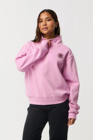 RipCurl Party Wave 1/2 Zip Bliuzonas | Lilac
