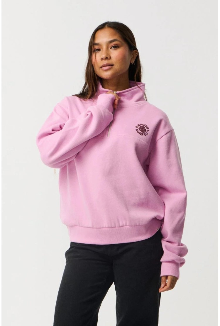 RipCurl Party Wave 1/2 Zip Bliuzonas | Lilac