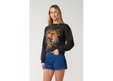 RipCurl Wave Standard Bliuzonas Moterims | Washed Black