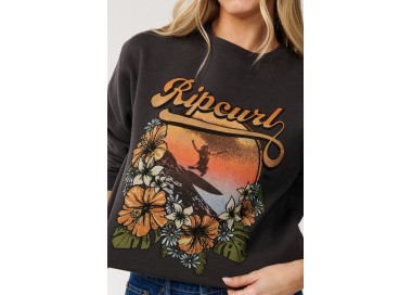 RipCurl Wave Standard Bliuzonas Moterims | Washed Black