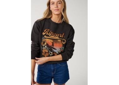 RipCurl Wave Standard Bliuzonas Moterims | Washed Black