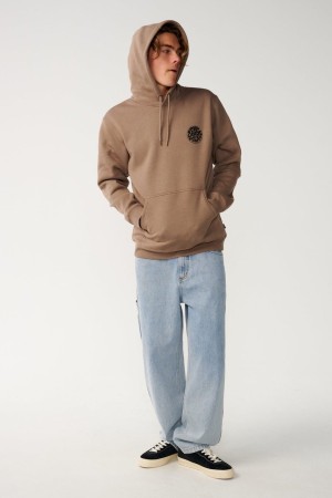 RipCurl Wetsuit Icon Bliuzonas Vyrams | Walnut