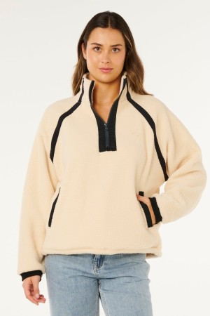 RipCurl Surf Club Heritage Polar Fleece Women's | Stone