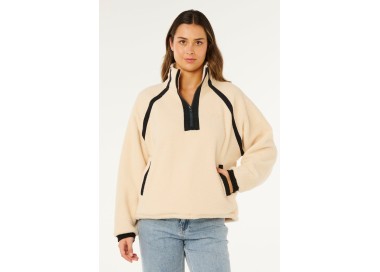 RipCurl Surf Club Heritage Flisinis Džemperis Moterims | Stone