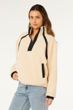 RipCurl Surf Club Heritage Polar Fleece Women's | Stone
