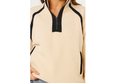 RipCurl Surf Club Heritage Polar Fleece Women's | Stone