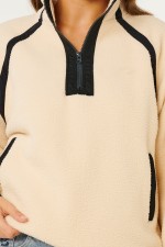 RipCurl Surf Club Heritage Polar Fleece Women's | Stone