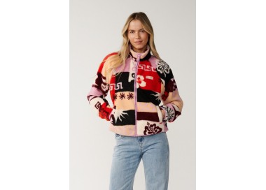 RipCurl Party Pack Zip Through Polar Fleece Women's | Multi