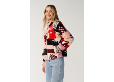 RipCurl Party Pack Zip Through Polar Fleece Women's | Multi