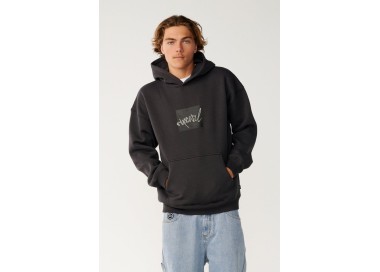 RipCurl Rip Script Icon Hood Men's | Washed Black
